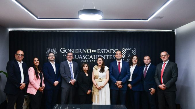 Gobernadora Tere Jiménez, fortalece Alianza con AUMOVIO para impulsar más inversión y empleos en Aguascalientes