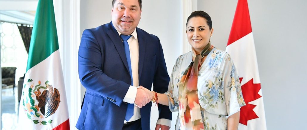 Fortalecen Aguascalientes y Canadá lazos de cooperación económica, cultural y educativa