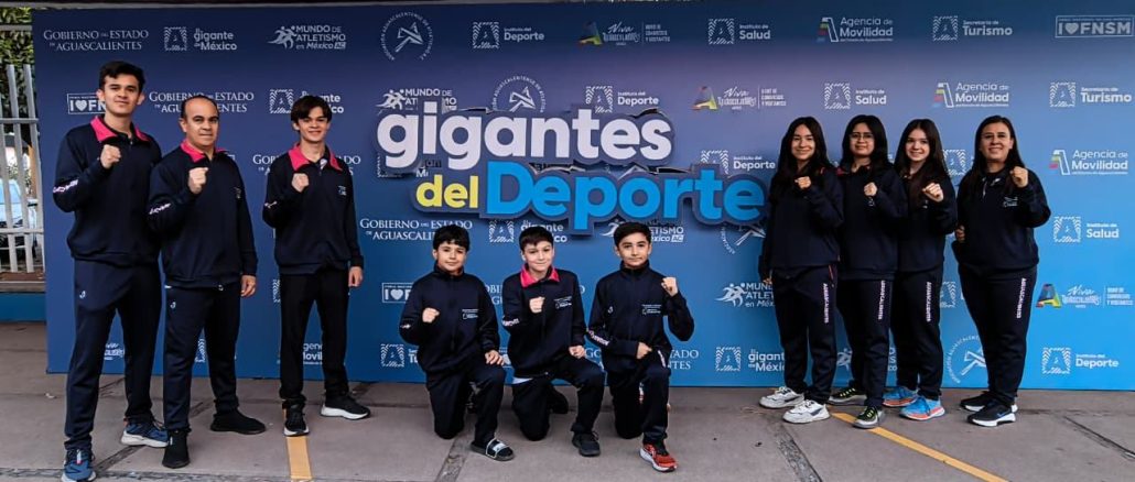 Esta mañana salió la delegación de Aguascalientes de taekwondo poomsae con destino a Tlaxcala