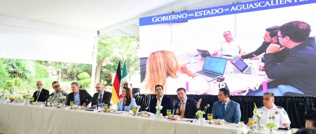 Empresarios Alemanes reconocen a Aguascalientes como un destino confiable y competitivo para invertir