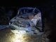 Policías Estatales atienden reporte de accidente contra poste de concreto y posterior volcadura en la carretera estatal 54 en el Municipio de Rincón de Romos