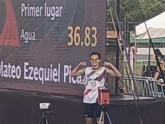¡ORO y nuevo récord Nacional en los 300 metros para Aguascalientes! 🥇