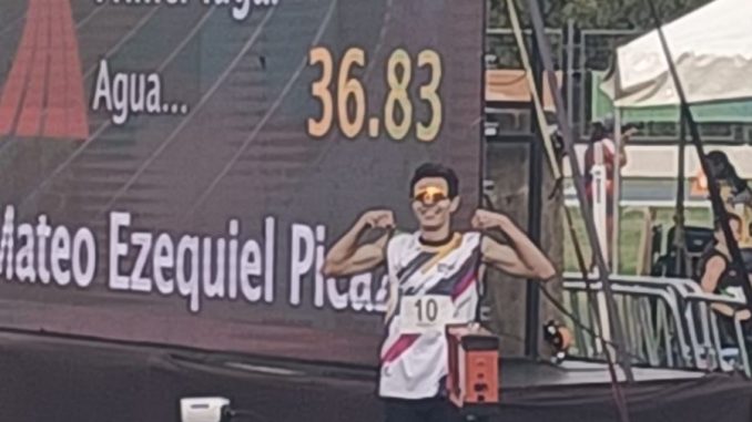 ¡ORO y nuevo récord Nacional en los 300 metros para Aguascalientes! 🥇