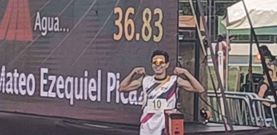 ¡ORO y nuevo récord Nacional en los 300 metros para Aguascalientes! 🥇