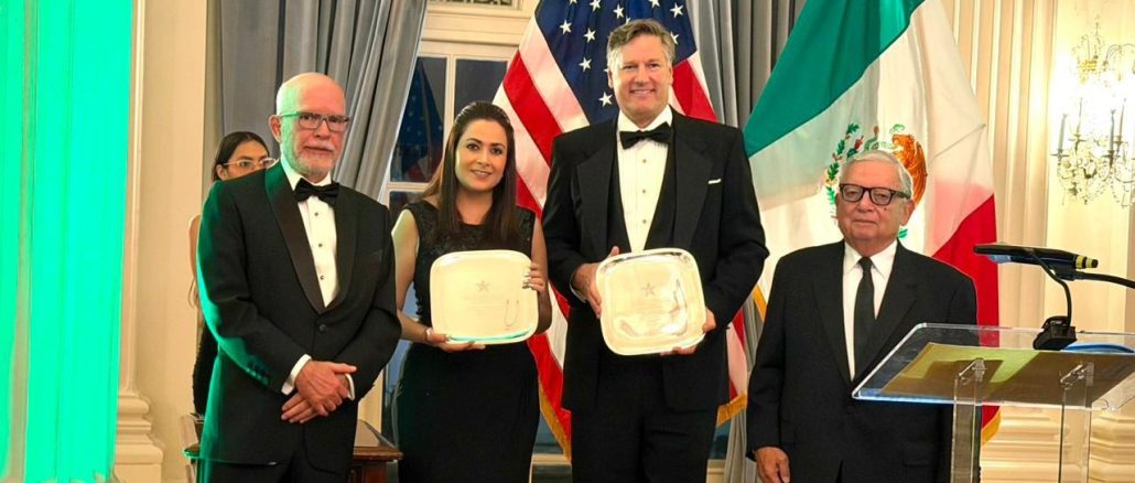 En Washington, Tere Jiménez recibe Premio Internacional por su Liderazgo en el servicio público