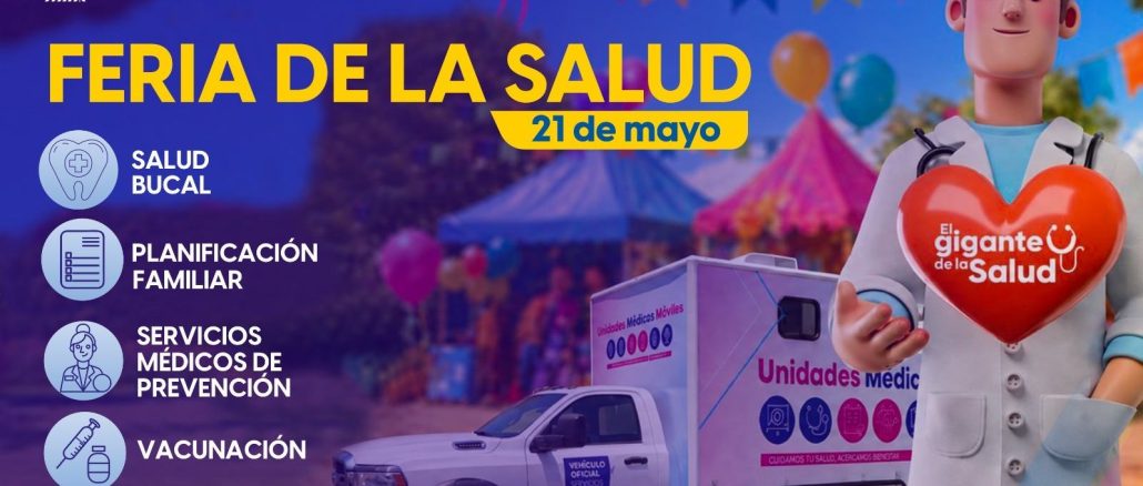 Asiste a la Feria de la Salud