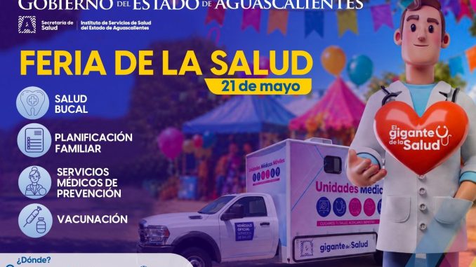 Asiste a la Feria de la Salud