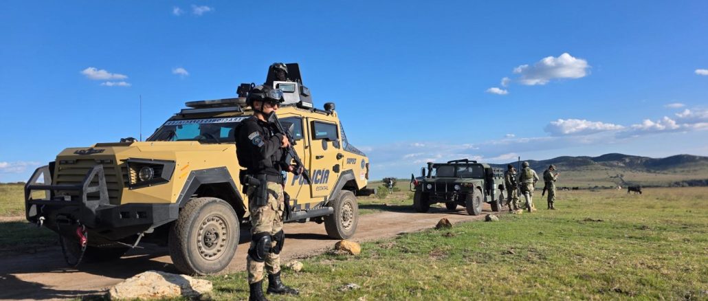La Secretaría de Seguridad Pública del Estado refuerza de manera permanente el Blindaje en los límites de Aguascalientes y Zacatecas
