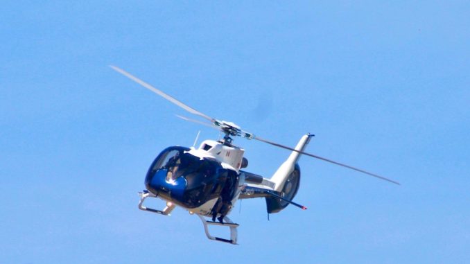 Refuerzan Operativo "Anti Pandillas" con vigilancia aérea del Helicóptero Fuerza Uno