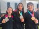 Aguascalentenses ganan tres Medallas en Patines de velocidad