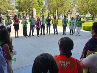 Comunidad de la UAA participa con éxito en el Primer Simulacro Nacional 2026