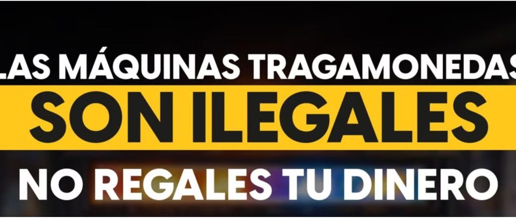 En un esfuerzo conjunto inicia Campaña para prevenir el uso de Máquinas Tragamonedas