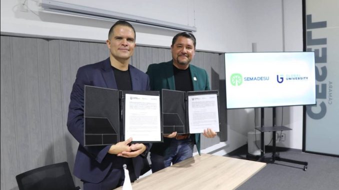SEMADESU y Global University firman Acuerdo de colaboración en favor del Medio Ambiente