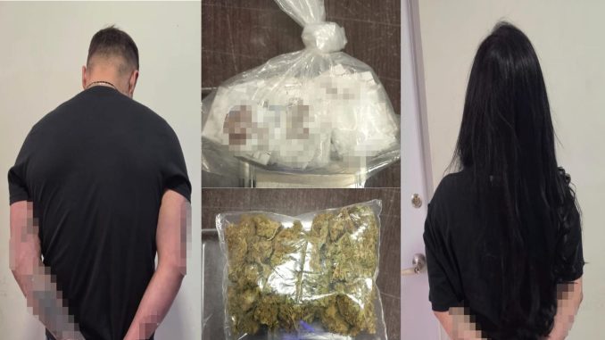 Una pareja fue detenida por Policías Estatales tras persecución en calles de la colonia San Pedro