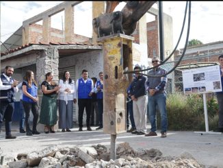 Encabeza Leo Montañez arranque de construcción de puente peatonal en Infonavit Pirules