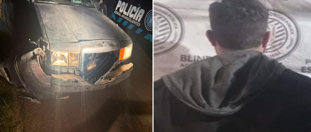 Policías del Mando Coordinado detienen a sujeto que provocó una persecución, dañó una patrulla y chocó contra una casa-habitación
