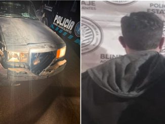 Policías del Mando Coordinado detienen a sujeto que provocó una persecución, dañó una patrulla y chocó contra una casa-habitación