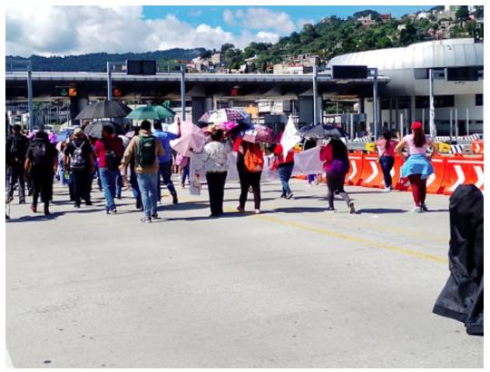 CNTE toma casetas en CdMx y EdoMex; advierte más movilizaciones
