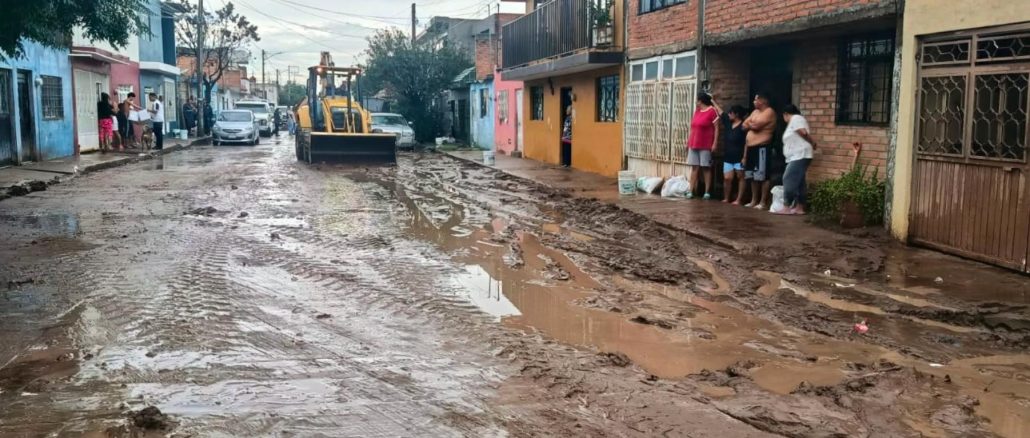 Más de 100 Familias atendió Municipio de Aguascalientes tras las fuertes lluvias de fin de semana