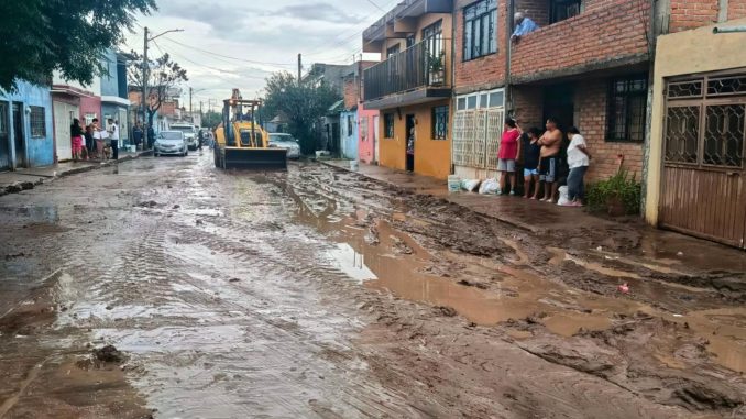 Más de 100 Familias atendió Municipio de Aguascalientes tras las fuertes lluvias de fin de semana
