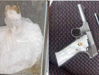Policías del Mando Coordinado detuvieron en el Municipio de Jesús María a una persona en poder de arma corta y envoltorio con sustancia granulada