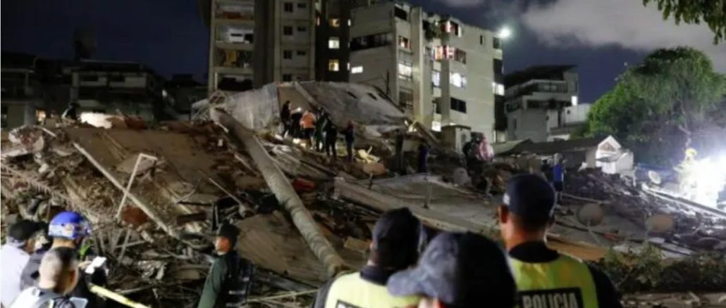 Presidenta de Venezuela declara estado de emergencia tras terremotos