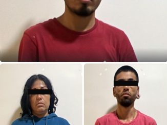 Policía Municipal asegura a tres personas por presunto robo a casa-habitación en Circunvalación Norte