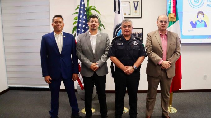 Embajada de los Estados Unidos reconoce trabajo de Aguascalientes en materia de Seguridad