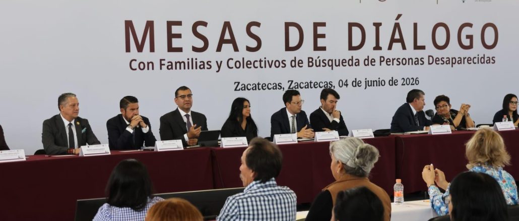 Fiscal General del Estado de Aguascalientes participa en Mesas de Diálogo con familias y colectivos de búsqueda de personas desaparecidas