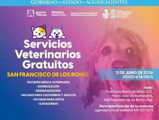 🐾💙 ¡Servicios veterinarios gratuitos este viernes 12 de junio en San Francisco de los Romo!