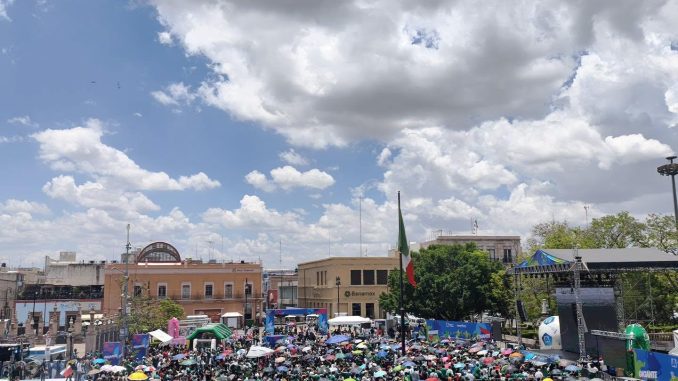 Aguascalientes celebra el Mundial; miles se suman a la fiesta en la Fan Zone de plaza patria e isla San Marcos