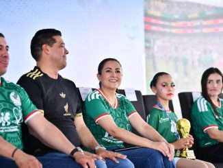 El Mundial se vive en comunidad; Tere Jiménez pone en marcha "Gigantes del Mundial Social" con actividades para toda la familia