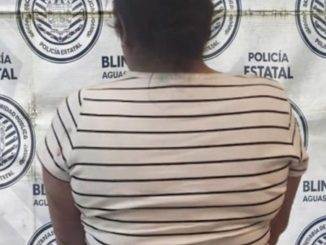 Mujer señalada como partícipe en riña donde resultó lesionado un sujeto con heridas por arma blanca fue detenida por Policías del Mando Coordinado en Jesús María