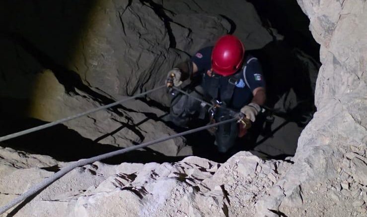 Bomberos Estatales localizan a siete personas en el interior de la Mina El Cobre de las Cuevas; descartan derrumbe