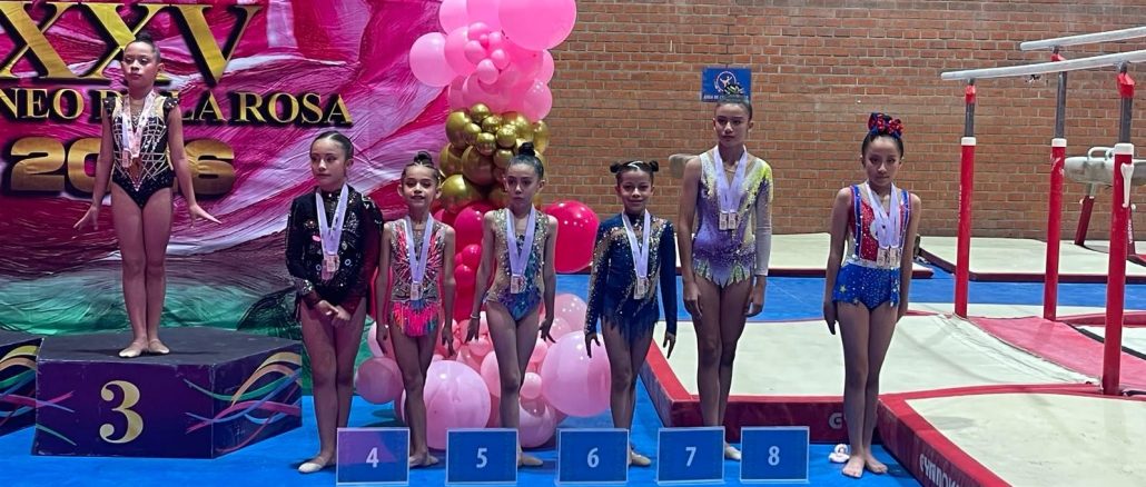 Siete Medallas para Aguascalientes en Torneo Nacional de Gimnasia Rítmica