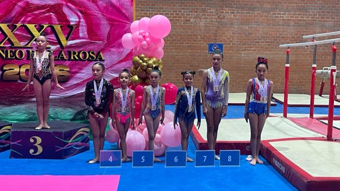 Siete Medallas para Aguascalientes en Torneo Nacional de Gimnasia Rítmica