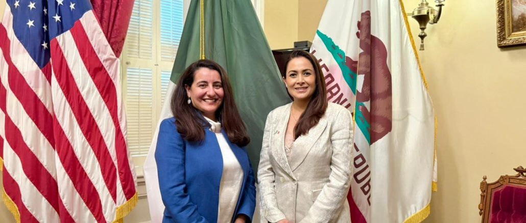 Fortalece Tere Jiménez lazos con California para generar nuevas oportunidades de inversión y comercio