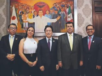 Verenisse Ruiz presente en la Toma de Protesta de Delegados Sindicales en Mazda Salamanca