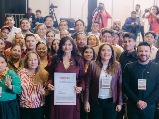 Presenta Nora Ruvalcaba Licencia en el Senado de la República; se registra para participar en el Proceso Interno de MORENA para la Coordinación Estatal de Defensa de la Transformación en Aguascalientes
