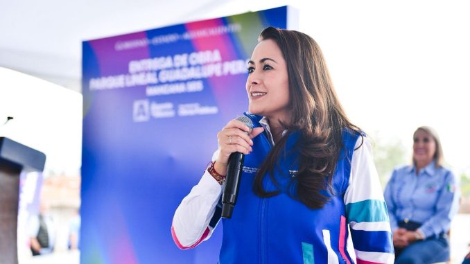 Avanza rehabilitación del Parque Lineal Guadalupe Peralta; con canchas, iluminación y videovigilancia se construyen espacios seguros para las familias