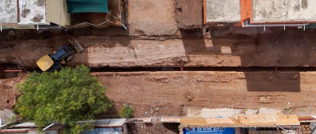 🚧🛣️ Avanzan los trabajos de renovación de la red hidráulica en Norias de Paso Hondo