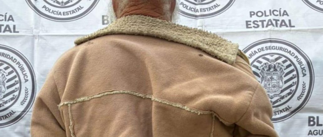 Sujeto que contaba con una orden de aprehensión vigente por el delito de homicidio doloso calificado fue detenido por Policías del Mando Coordinado en Asientos