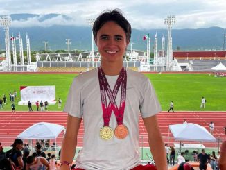 Él es Ian Sánchez; rompió récord mexicano en atletismo y su marca sigue vigente