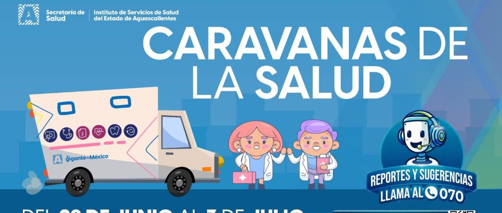 Las Caravanas de la Salud recorrerán varias comunidades esta semana 🚐