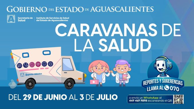 Las Caravanas de la Salud recorrerán varias comunidades esta semana 🚐