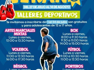 Deportes, arte, idiomas y oficios; todo listo para los Cursos de Verano de la Casa del Adolescente
