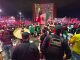 Operativo especial en la Glorieta de Benito Juárez por el triunfo de la selección mexicana ante el equipo de Ecuador