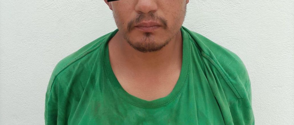 Policía Municipal detiene a presunto responsable del robo de mercancía en Peñuelas