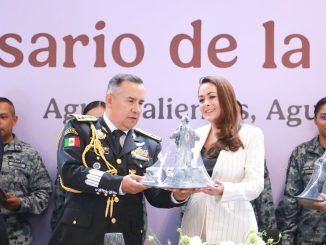Gobernadora Tere Jiménez fortalece su Alianza con la Guardia nacional por la Seguridad de Aguascalientes
