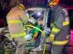 Bomberos del Estado liberaron a una persona que se encontraba prensada tras impactar su vehículo contra un árbol, los hechos en el Municipio de Tepezalá